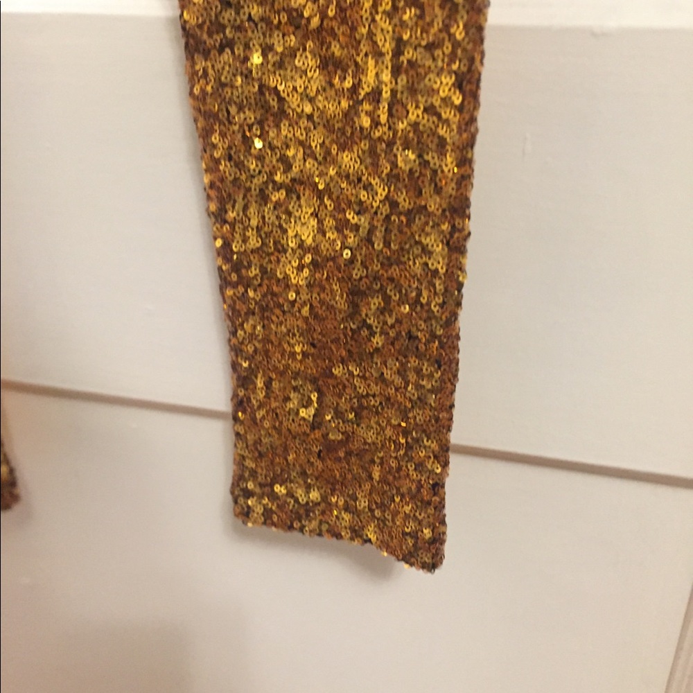 BOGO Gold Sequined Pants
